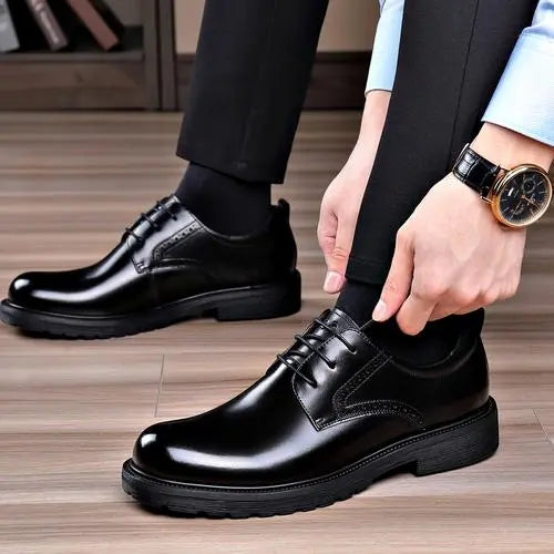 Leather shoes